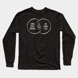 I Still Haven't Found What I'm Looking For Venn Diagram Long Sleeve T-Shirt